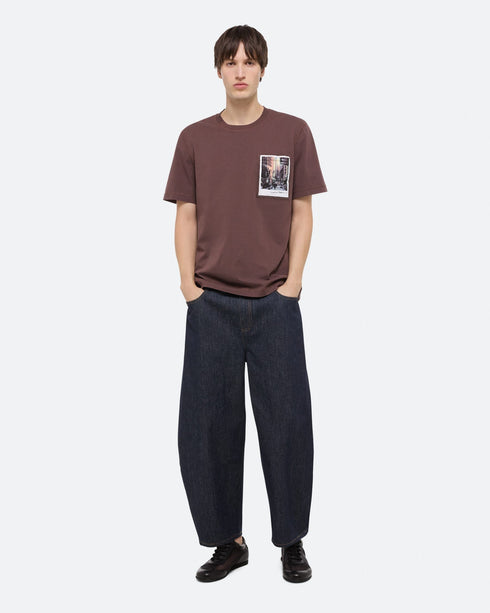 HELMUT LANG Pstcard Tee Downtown Mens Apparel